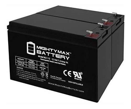 Mighty Max Battery 12v 7ah Ups Reemplaza El Producto De Marc