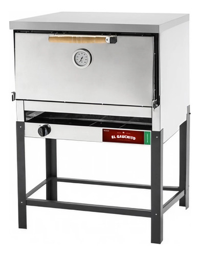 Horno Pizzero Sol Real Gauchito 608i 12 Moldes Gn