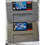 Snes Megaman X 1 Y Mega Man X2 Para Consola Super Nintendo 