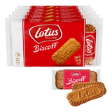 80 Biscoitos - 5 Pacotes - Bolacha Belga - Lotus Biscoff.