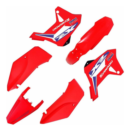 Kit De Plasticos Honda Tornado 250 Biker