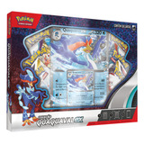 Box Cards Kit Pokemon Brilhante Quaquaval Ex Lendas Paldea