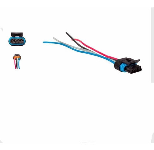 Conector Arnés Para Válvula Iac Relanti Chevrolet Corsa 1.8