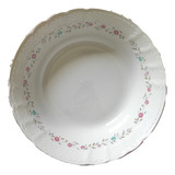 Ensaladera Bowl De Porcelana Tsuji Diseño Flores Oportunidad