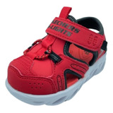 Tenis Sandalia Niño Skechers Lights Hypno Splash 401680n (11