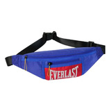 Riñonera Impermeable Acolchada Resistente Ajustable Everlast Color Azul