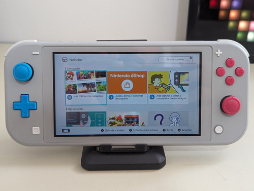 Nintendo Switch Lite 32gb Pokemon Zacian And Zamazenta Usado