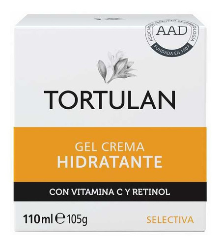 Tortulan Gel Crema Hidratante Con Vitamina C Y Retinol 100ml Tipo De Piel Todo Tipo De Piel