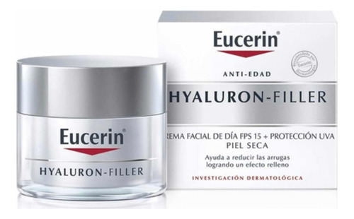 Crema De Dia Eucerin Hyaluron-filler Fps15 Anti-arrugas 50ml