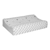 Travesseiro Cervical Ortopedico Pillow Anti Ronco Cor Branco