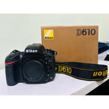 Nikon D610 (corpo) Com Apenas 18785 Clicks