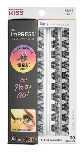 Pestañas Impress  Curly Kiss Repuestos