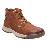 Botin Cuero Hombre Thomas Café Hush Puppies