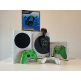 Xbox Serie S 512gb Blanco Con 2 Joystick Y Auriculares