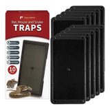 Paquete De 10 Trampas Lulucatch Con Superpegamento Para Rato