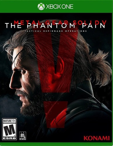 Jogo Metalgear Solid V The Phantom Pain Xboxone Mídia Física