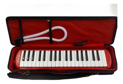 Melodica Extreme Exml007 37 Teclas 3 Octavas C/ Estuche Rojo