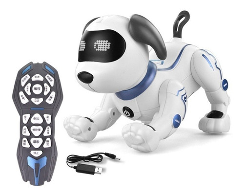 Robot Dog Juguete Robot Inteligente Biónico Con Control Remo