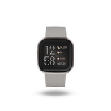 Smartwatch Fitbit Versa 2 Caja De  Aluminio Anodizado  Mist Grey Aluminium, Malla  Stone De  Silicona Fb507