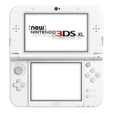 Nintendo New 3ds Xl Standard Cor  Rosa E Branco