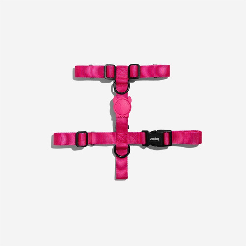 Peitoral H Zeedog Pink Led