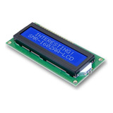 Display De Cristal Liquido (lcd), 16x2, Color Azul, Arduino