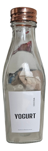 Botella De Vidrio 574ml  Decoración Hogar - Cocina