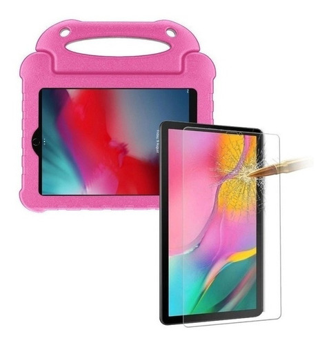 Vidrio Templado + Funda Protectora Tablet Samsung Tab A 10.1