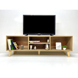 Mueble Para Tv Estilo Nórdico Minimalista 140x30x45.