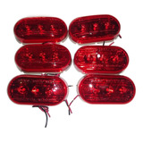 Faro Posicion Universal Led Rojo 1033e Baiml Camion X6 Unid