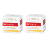 Crema Facial L'oréal Revitalift 40+ Anti Arrugas 2 Pz 50 Ml