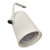 Cabezal Spot Para Riel Blanco Cilindro E27 Par 30 Led