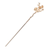 Vintage Flower Hair Stick Metal Plum Blossom Hair Chopsticks