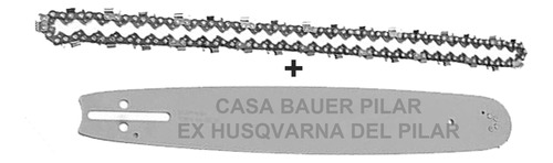 Combo Espada Y Cadena Para Husqvarna 55 / 455 Paso 3/8 