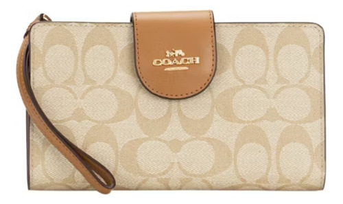 Cartera Coach 100% Original Mujer Tech Phone Wallet 