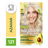 Kit De Tintura Permanente Nutrisse Coloríssimos De Garnier Tono Tono 121 Azahar