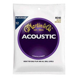 Martin M240 8020 - Cuerdas Para Guitarra Acústica (bronce