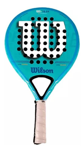 Paleta Wilson Padel Nucleo Foam Fibra Vidrio Pala Redonda