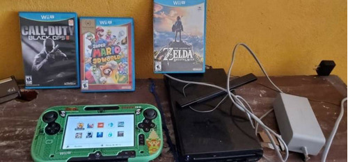 Nintendo Wii U 32 Gb Con 4 Juegos Incluidos Y Protector