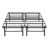 Base De Cama Con Plataforma De Metal, Base De Colchon Alto,