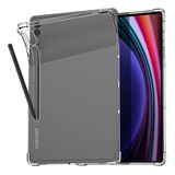 Carcasa Transparente Para Samsung Tab S9 Ultra Reforzada