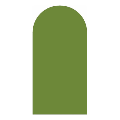 Painel De Festa Decorativo Romano Cor Lisa 2m X 1m Em Tecido Cor Verde Oliva
