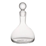 Botella Chica Con Tapa Vidrio Transparente 16 X 9.8