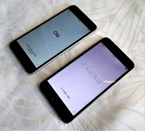  iPhone 6 Plus 64 Gb Cinza C/detalhe (lote) + 1x Bateria 