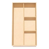 Caja De Madera Mdf Para Botellas Con Divisiones Ideal Para R