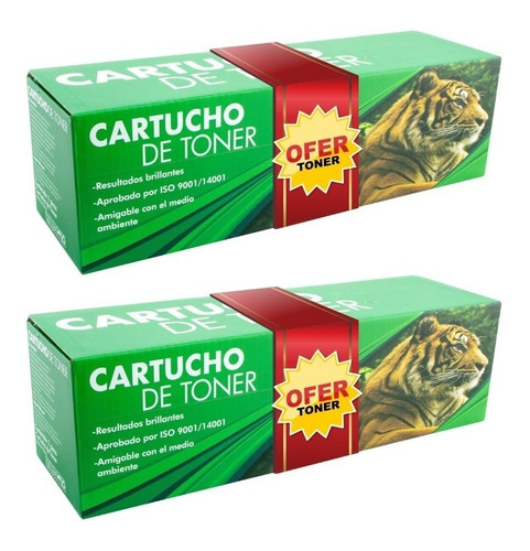 2 Pza Cf283a Toner Tigre 83a Compatible Con M125a