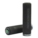 Puños Grips Ciclismo Rockbros Bt1001 Con Anilla Negro