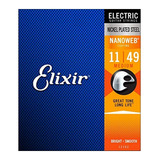 Corda De Guitarra Elétrica Elixir .011-.049 3313212102