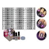 Kit Para Decoração De Unhas Super Placa Apipla  L