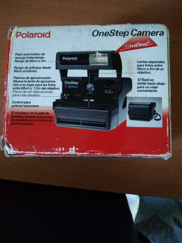 Cámara One Step Polaroid Vintage 